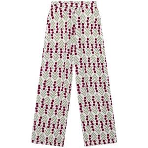 Mint Velvet Neutral Floral Print Wide Leg Trousers